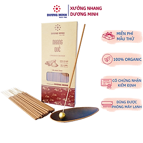 Mua Nhang Quế 20cm 30cm 40cm Dương Minh nhang thơm tự nhiên được kiểm định khói nhang an toàn