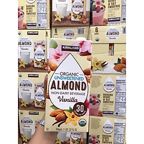 Sữa Hạnh Nhân Kirkland Organic Almond Hương Vani 946 ml