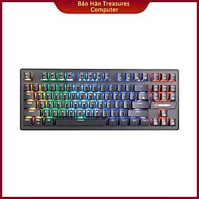 Bàn Phím Cơ Máy Tính Có Dây - Newmen GE87R TKL | RGB | ABS Keycap - Hàng Chính Hãng