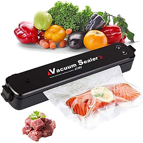 Máy Hút Chân Không Thực Phẩm Vacuum Sealer + Tặng Kèm 10 Túi Hút Chân Không