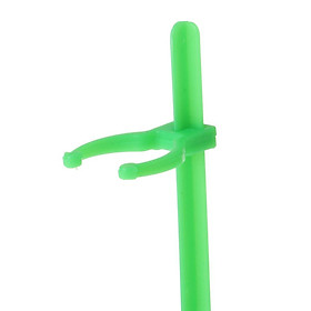 Doll Plastic Stand Display Holder Bracket for  Doll Toy Accessory Green 12Pcs