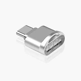 Adapter USB 3.1 OTG đọc thẻ Mini Type C Micro SD TF