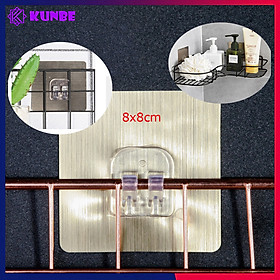 Mua Combo Móc Dán Tường Chịu Lực KUNBE  Miếng Dán Thay Thế Phù Hợp Cho Các Loại Kệ Gắn Tường  Không Cần Khoan Đục