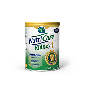 Sữa bột Nutricare Kidney 1 - dinh dưỡng cho người suy thận, tiền chạy thận nhân tạo (400g)