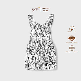 Váy Cotton Thô Mặc Hè Thoáng Mát Dễ Thương Cho Bé Gái - HEBE DRESS - DRC017 - SAOLA CLOTHING