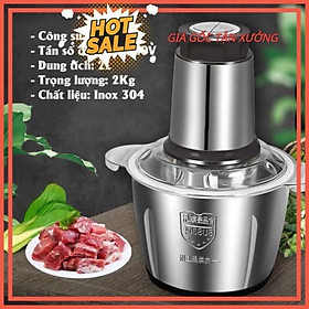 Mua Máy xay thịt  máy xay đa năng  công suất 250W  cối inox304  4 lưỡi dao sắc bén
