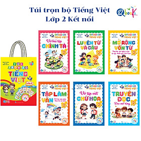 ￼Sách - Túi Trọn Bộ Tiếng Việt Lớp 2 - Kết Nối Tri Thức - Cả năm ( 6 Cuốn )