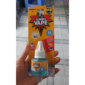 Mua Bộ máy xông đuổi muỗi Jum bo kèm chai chất xông 34ml hương hoa lily bảo vệ 45 ngày - chất xông Jum bo không khói