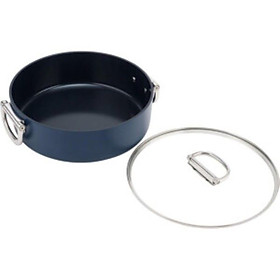 Mua Nồi thấp Joseph Joseph 45046 Space Blue 28cm 4.7L nắp kính hàng chính hãng