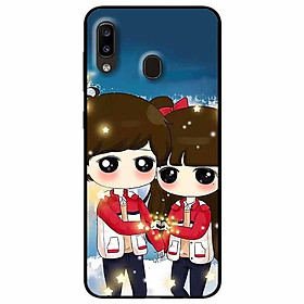 Ốp lưng dành cho Samsung M20 mẫu Cặp Áo Đôi