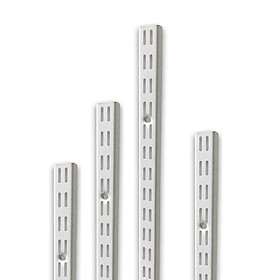 Bộ 4 Thanh Ray Tường Lỗ Đôi SMLIFE Railshelf H60 - Phụ Kiện Thành Phần Để Lắp Hệ Kệ Ray Tường Railshelf