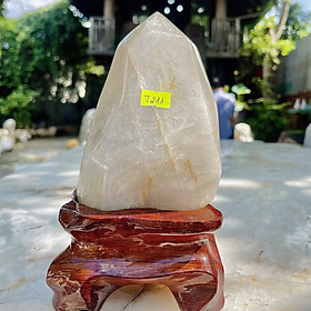 Mua Trụ đá thạch anh ám khói NHASAN T211 “Tẩy uế  thanh lọc cơ thể” - 2.6kg (KT: 21 x 10 (cm)