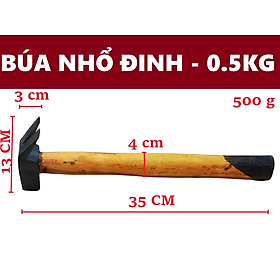 Mua Búa đen nhổ đinh 0.5 kg