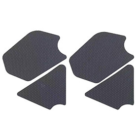 4Pcs Motorcycle Anti-Slip Tank Pads Rubber ,Anti-Heated External Scratch-Resistant Knee Protector, Knee Pad Fit for Honda Msx125 2021-2022