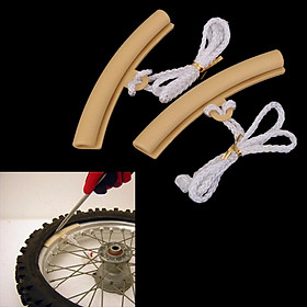Pack of 2 Wheel Rim Protector Tyre Remove Edge Protection Motorbike Car Motorcycle