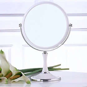 Gương Trang Điểm Để Bàn 2 Mặt Cỡ Lớn Xoay 360 Độ GT11