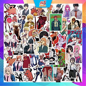 Sticker Hình Dán Trang Trí Anime Người Hùng Cưa Máy ChainSawMan ms#227