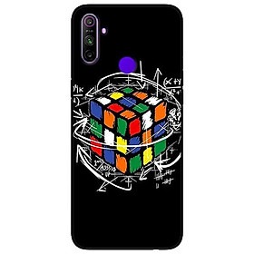 Ốp lưng dành cho Realme C3 mẫu Rubik Toán Học