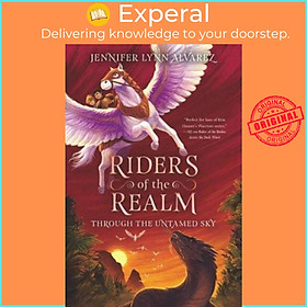 Hình ảnh Sách - Riders of the Realm #2: Through the Untamed Sky by Jennifer Lynn Alvarez (US edition, paperback)