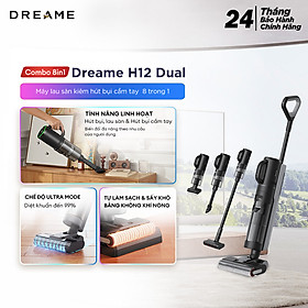 Mua Máy hút bụi khô & ướt Dreame H12 Dual - Bản quốc tế - Hàng chính hãng