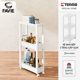 Mua TENMA Kệ Nhựa Đựng Đồ Đa Năng 3 Tầng Wagon JAPAN QUALITY   Có Bánh Xe  Dễ Tháo Lắp  ASP45