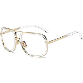 New Fashion Big Frame Sunglasses Men Square Fashion Glasses For Women High Quality Retro Sun Glasses Vintage