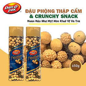 Đậu Phông Thập Cẩm 5 hương vị Tháp 650g Món ăn vặt phù hợp cho mọi lứa tuổi