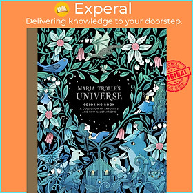 Sách - Maria Trolle's Universe Coloring Book by Maria Trolle (UK edition, Hardcover)