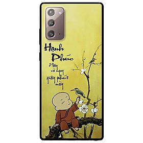 Ốp lưng dành cho Samsung Galaxy Note 20 - Note 20 Ultra - mẫu Hạnh Phúc Chú Tiểu Hoa Trắng