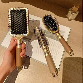 Set 3 lược chải gỡ rối, lược masage da đầu, tạo kiểu, làm phồng chân tóc chuyên dụng cao cấp