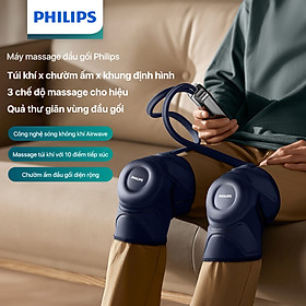 Máy massage đầu gối PHILIPS PPM5521 - 3 chế độ massage cho hiệu quả thư giãn vùng đầu gối - Hàng chính hãng