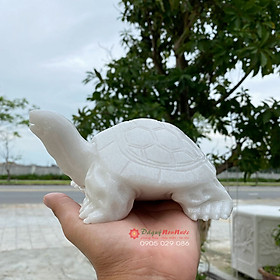 Mua Tượng Rùa phong thủy đá cẩm thạch trắng - đá Non Nước