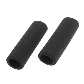 Motorcycle Hand Grips Sponge Covers Anti-slip Handlebar Grip for BMW R1200GS LC (Black)