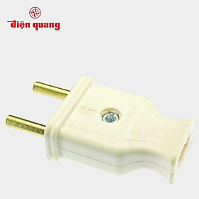 Mua Phích cắm Điện Quang - nhựa ABS chịu nhiệt - chân cắm tròn/dẹt làm bằng đồng nguyên chất