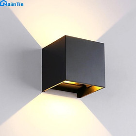 Đèn treo tường gắn tường ngoài trời trong nhà hắt tường Led 10W