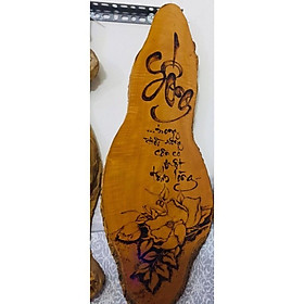 Mua Tranh gỗ Chữ Sống