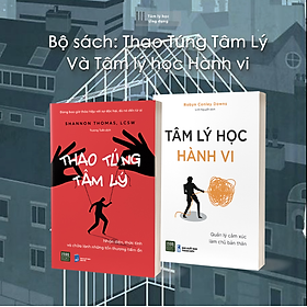 Combo Sách Thao Túng Tâm Lý+ Tâm Lý Học Hành Vi