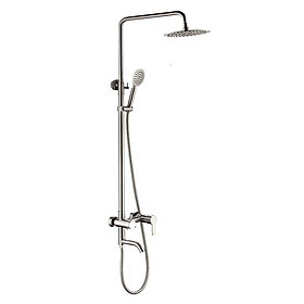 Bộ sen cây tắm đứng nóng lạnh cao cấp chất liệu inox 304 T_BEST BATHROOM ALCC