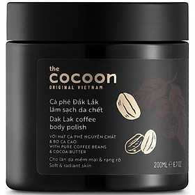 Tẩy Da Chết Cà phê Đăk Lăk Cocoon 200ml