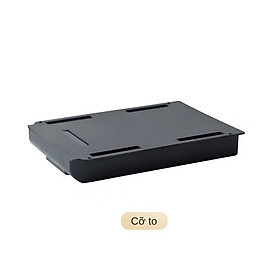Mua Ngăn Kéo Nhựa Nhỏ Mini ĐEN 22 x 15 x 3cm Khay Đựng Bút Gắn  Hộp ngăn kéo Treo Dưới Bàn Làm Việc Giúp Cất Giữ Gọn Gàng Bàn Làm Việc (Giao Màu Ngẫu Nhiên)