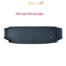 #BRV, Thảm lót cốp Honda BRV 2022+ (sd) nhãn hiệu Macsim chất liệu nhựa TPE màu đen