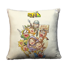 Gối vuông Running man - GVKC041
