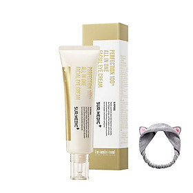 Kem giảm thâm mắt, xoá mờ nếp nhăn Sur.Medic+ Perfection 100tm All In One Facial Eye Cream 35ml + Tặng kèm 1 băng đô tai mèo màu ngẫu nhiên