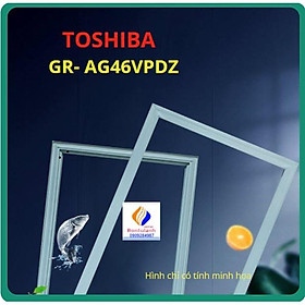 Mua Ron cửa tủ lạnh  dành cho tủ lạnh Toshib.a GR-QG66VDAZ kiểu gài