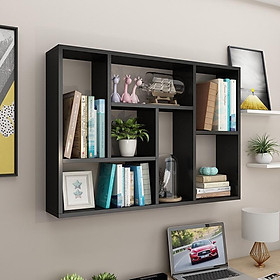 Mua Kệ sách treo tường APF kiểu dáng hiện đại  trẻ trung  chất liệu MDF nhập khẩu dễ dàng tháo lắp tiện lợi