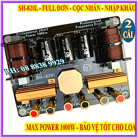 Mua CẶP MẠCH PHÂN TẦN CÔNG SUẤT LỚN CHO 2 LOA SH820L  SIÊU BẢO VỆ TREBLE - GIÁ 2 CHIẾC - HÀNG NHẬP KHẨU
