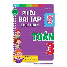 Phiếu Bài Tập Cuối Tuần Toán 3