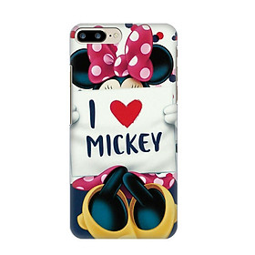 Ốp Lưng Dành Cho Điện Thoại iPhone 7 Plus - I Love Mickey