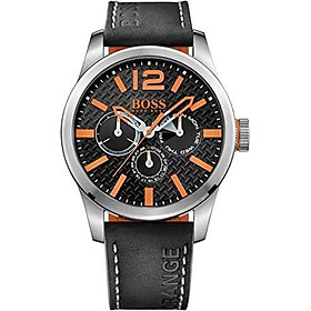 BOSS Orange Men's 1513228 PARIS Analog Display Quartz Black Watch
