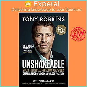 Hình ảnh sách Sách - Unshakeable : Your Financial Freedom Playbook by Tony Robbins (US edition, paperback)